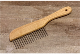 Jean Peau - Flacher Holzkamm