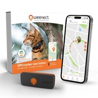 Weenect XS - GPS voor katten - 1 stuk zwart
