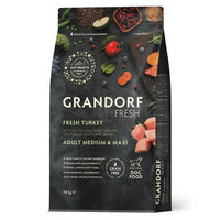 Grandorf - Fresh Turkey - Adult Medium &amp; Maxi - 10 kg