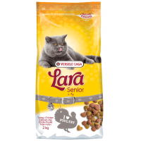 Lara cat food - senior turkey / chicken - 2 kg