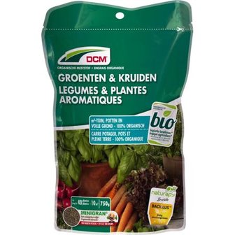 DCM - groenten en kruiden meststof Bio - 750gr  