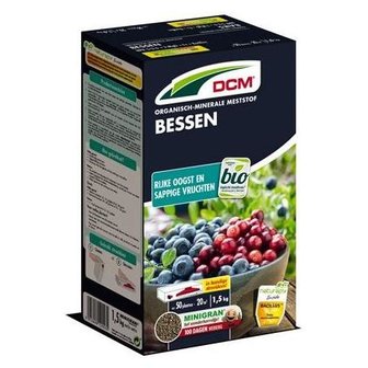 DCM - Bessen meststof BIO -  1,5kg