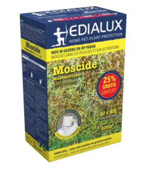 Edialux Garden products - moss cover lawn and concrete 500m2