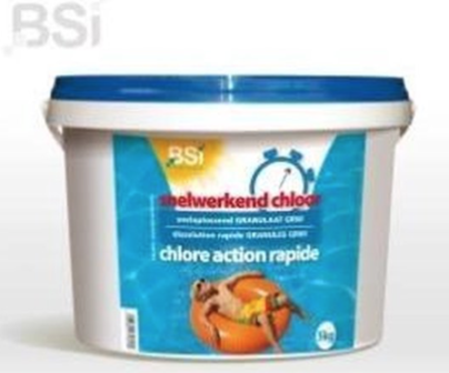 BSI - snelwerkend chloor granulaat - 5kg