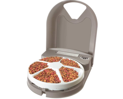 Petsafe Eatwell Automatic food bowl for five meals - BPA free