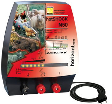 Rubco Schrikdraadapparaten - Hot Shock N50 230V