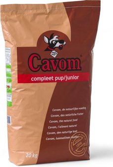 Cavom-dogfood - pup/junior -20kg