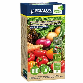 Edialux Tuinproducten - Bio - Pyrinsect Ultra 200 ml, sier- en moestuin