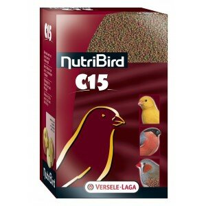 NutriBird palletvoeding - C15 kanarie &amp; tropen - 3kg