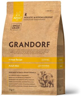 Grandorf - 4 Meat Mini Breeds - 3 kg