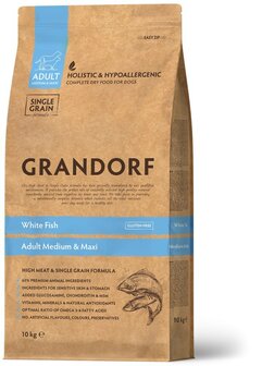 Grandorf - White Fish Adult Medium &amp; Maxi - 10 kg