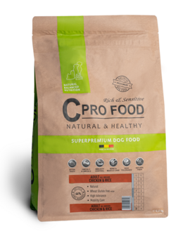 CPRO FOOD - Adult All Breeds Chicken &amp; Rice - 10 kg