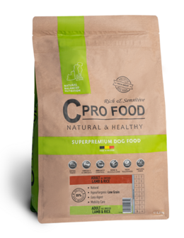 CPRO FOOD - Adult All Breed Lamb &amp; Rice - 10 kg