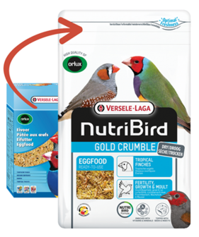 Orlux - eivoer droog tropische vogels - 1Kg