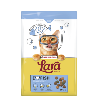 Lara kattenvoer - adult zalm - 1,9 kg