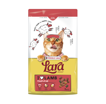 Lara kattenvoer - adult lam - 7 Kg