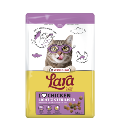 Lara kattenvoer - Adult Care Light Sterilised with Chicken - 1,9 kg