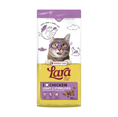 Lara kattenvoer - Adult Care Light Sterilised with Chicken - 12,5 kg