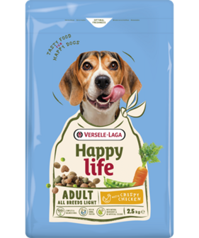 Happy Life - Adult Light Chicken - 2,5 kg