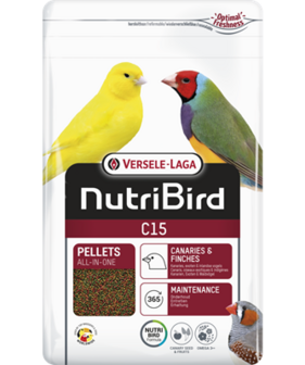 NutriBird pelletvoeding - C15 - 1 kg