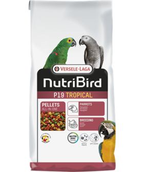 NutriBird pelletvoeding - P19 Tropical - 10 kg