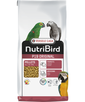 NutriBird pelletvoeding - P19 Original - 10 kg