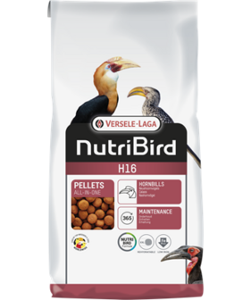 NutriBird pelletvoeding - H16 Neushoornvogel - 10 kg