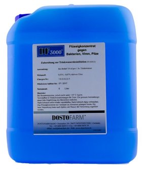 5000 ml Dosto DF3000 drinkwater desinfectie