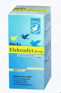 Backs elektrolyt vloeibaar