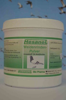 Hesanol Weidenrinden Pulver 200 gr