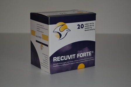 20 x 5 gr Peeters pigeon products Recuvit forte