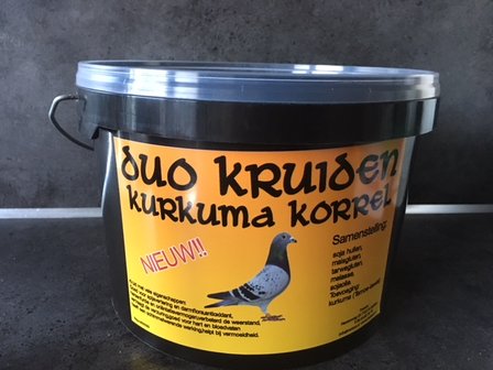 2 KG Traseco - Duo Kruiden Kurkuma Korrel