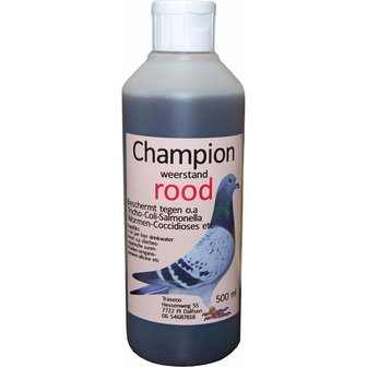 0.5 L Traseco - Duo Champion Rood (weerstand)