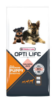 12,5 kg Opti Life - Puppy Sensitive All Breeds