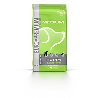 Euro Premium - Medium Puppy Lamb & - 12 - Leyen Dier-