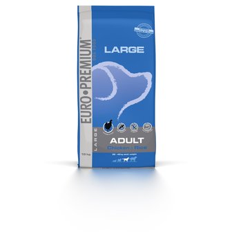 12 kg - Euro Premium - Adult Large Chicken &amp; Rice