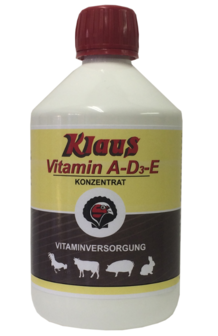 Klaus - Vitamine - A-D3-E - 500 ml