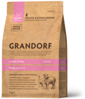 Grandorf - Lam & Kalkoen – Puppy Alle Rassen - 1 kg