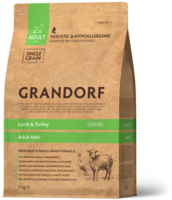 Grandorf - Lam & Kalkoen – Volwassen Mini Rassen - 3 kg